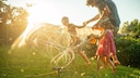 Wasserspiel Garten