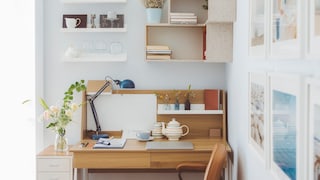 Kleines Arbeitszimmer platzsparend einrichten