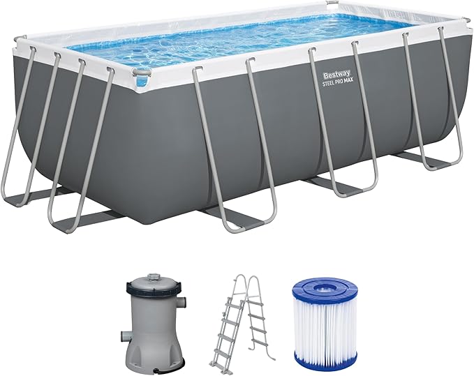 Bestway Power Steel Frame Pool Set
