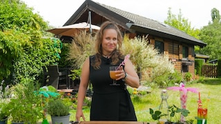 Ein Cocktailbeet verleiht Getränken ein außergewöhnliches Extra