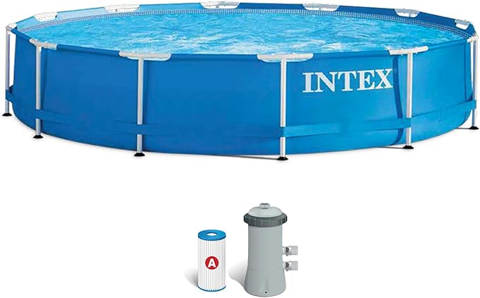 Intex 28212NP – Aufstellpool Metal Frame Rund