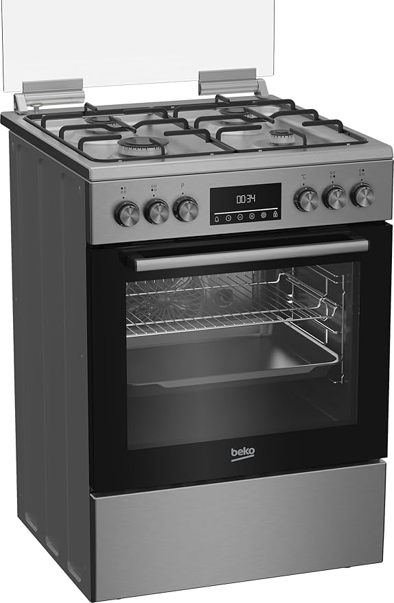 Beko Standherd mit Gaskochfeld