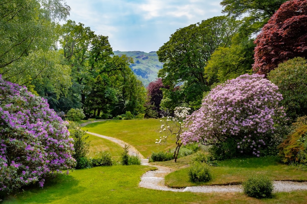 Englische Landschaftsg&auml;rten zeichnen sich durch eine naturverbundenheit aus