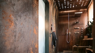 Kupferfliesen im Badezimmer