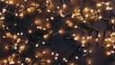 LED-Lichterketten sind besonders energiesparend: Sie verbrauchen bis zu 90 Prozent weniger Strom als Gl&uuml;h- oder Halogenlampen und halten deutlich l&auml;nger