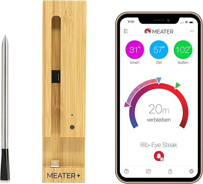 MEATER Plus | Das Kabellose, Smarte Fleischthermometer
