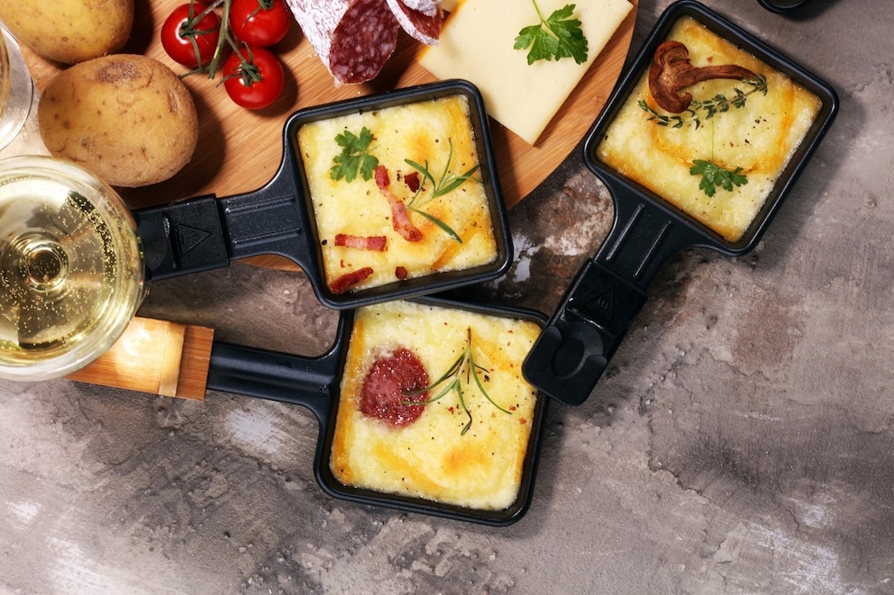 Stilvolle Raclette Gert Test Fotosnull