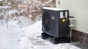 W&auml;rmepumpe im Winter