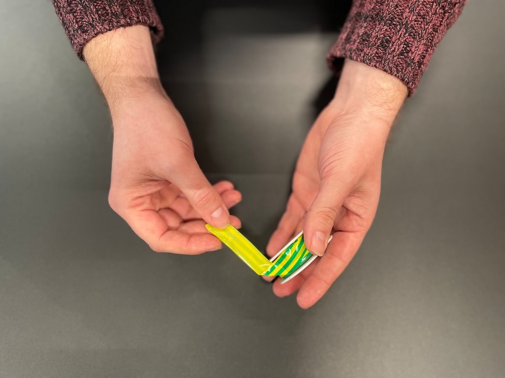 Klebeband Anfang finden