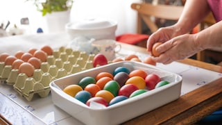 Kein Osterfest ohne bunt bemalte Eier