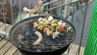 Grillen Balkon