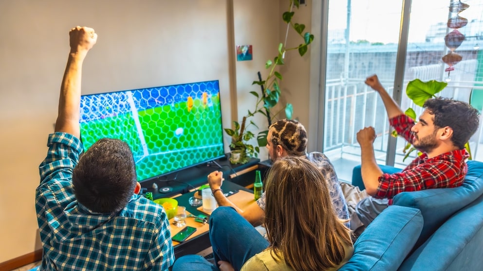 Fußball gucken