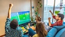 Fu&szlig;ball gucken