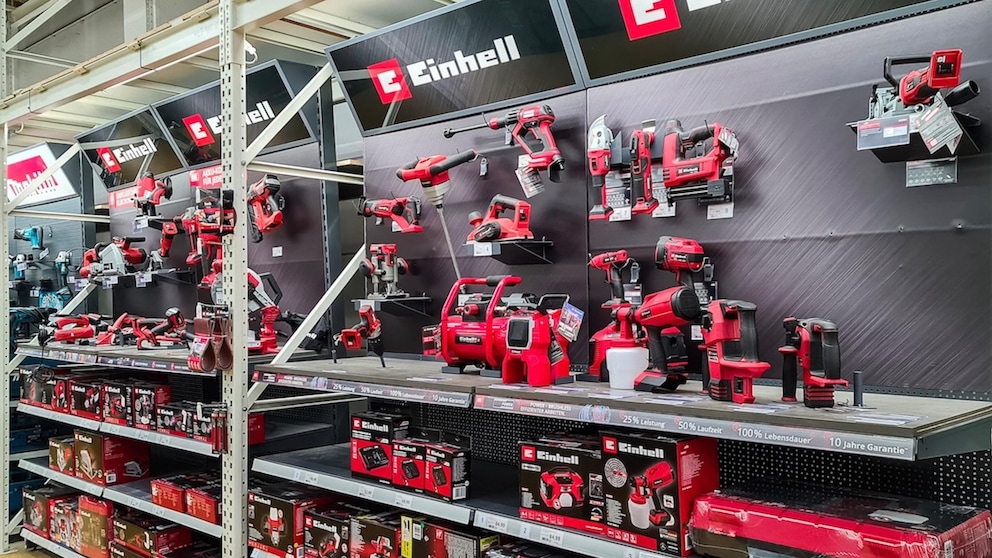 Produkte von Einhell finden sich bei vielen im Werkzeugschrank
