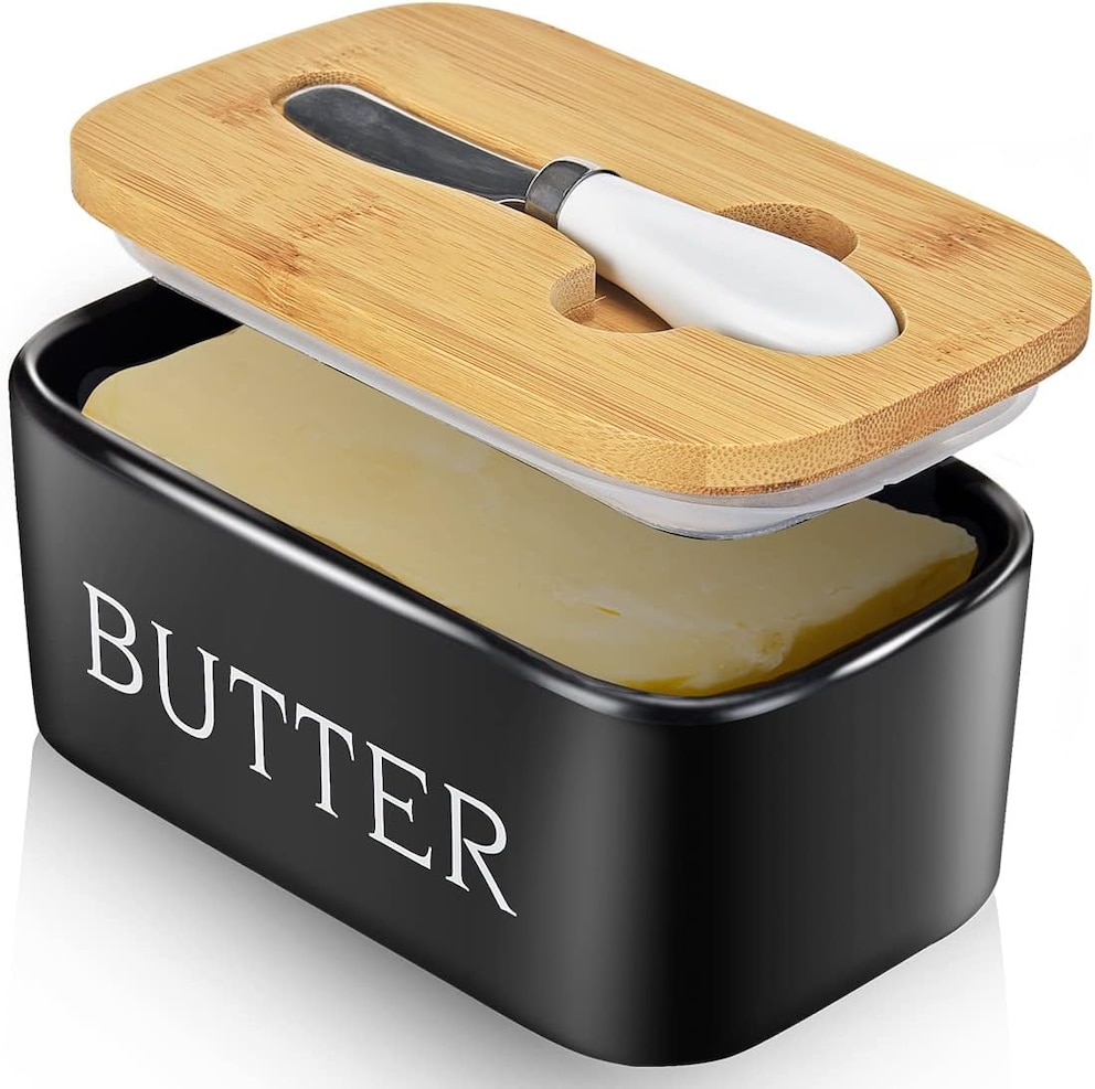AISBUGUR Gro&szlig;e Butterdose