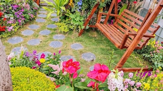 Der Kindheitsgarten hatten viele Blumen und eine Hollywoodschaukel auf der die Oma manchmal schlief. (Symbolfoto)