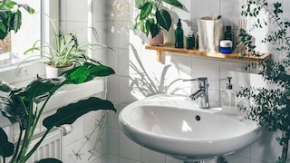 Im Badezimmer sollte man mindestens einmal in der Woche gründlich reinigen