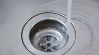 Abfluss kochendes Wasser