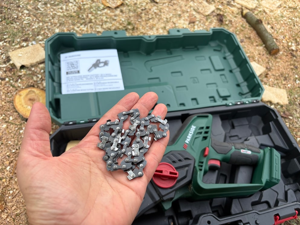 Parkside mini chainsaw