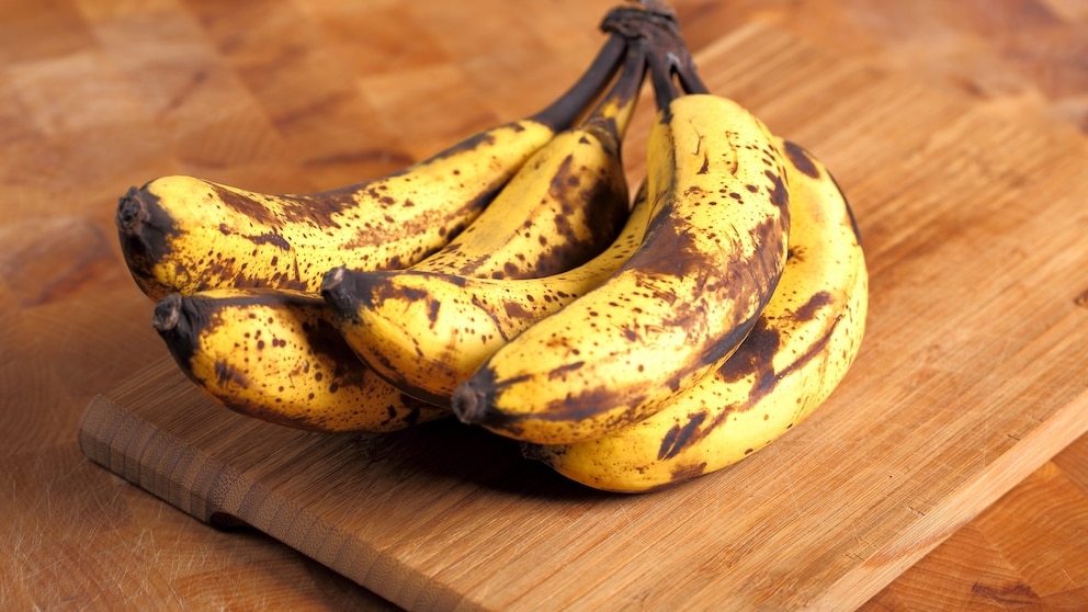 Bananen können schnell braune Stellen entwickeln