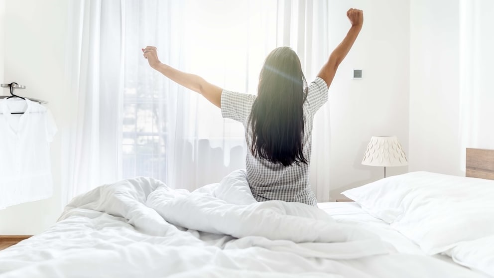 morgens Bett machen