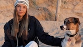 Laura Wontorra und Hund