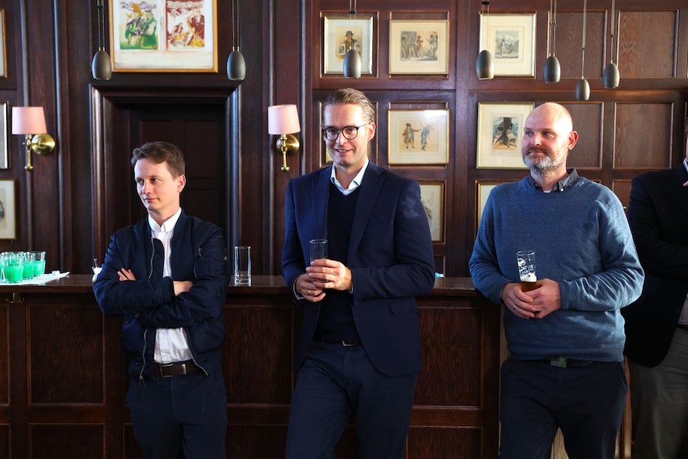BILD Chief Johannes Boie, Claudius Senst (CEO BILD and WELT) and Christian Jeroch (Business Development Content Verticals)