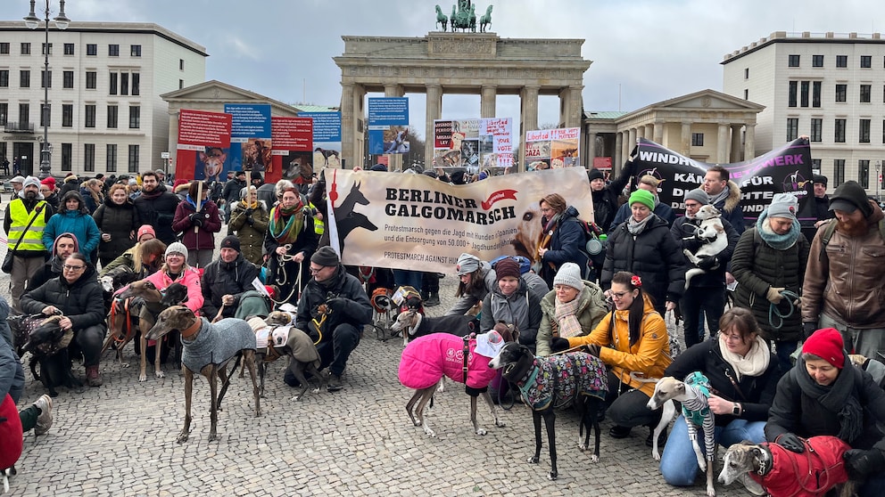 Galgomarsch in Berlin am 28. Januar 2023