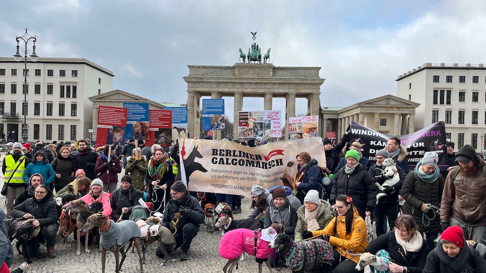 Galgomarsch in Berlin am 28. Januar 2023