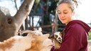 Bei einigen Tierpatenschaften ist es möglich, dass die Paten auch Zeit mit ihren tierischen Schützlingen verbringen können.