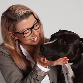 Porträtbild Hundetrainerin Katharina Marioth