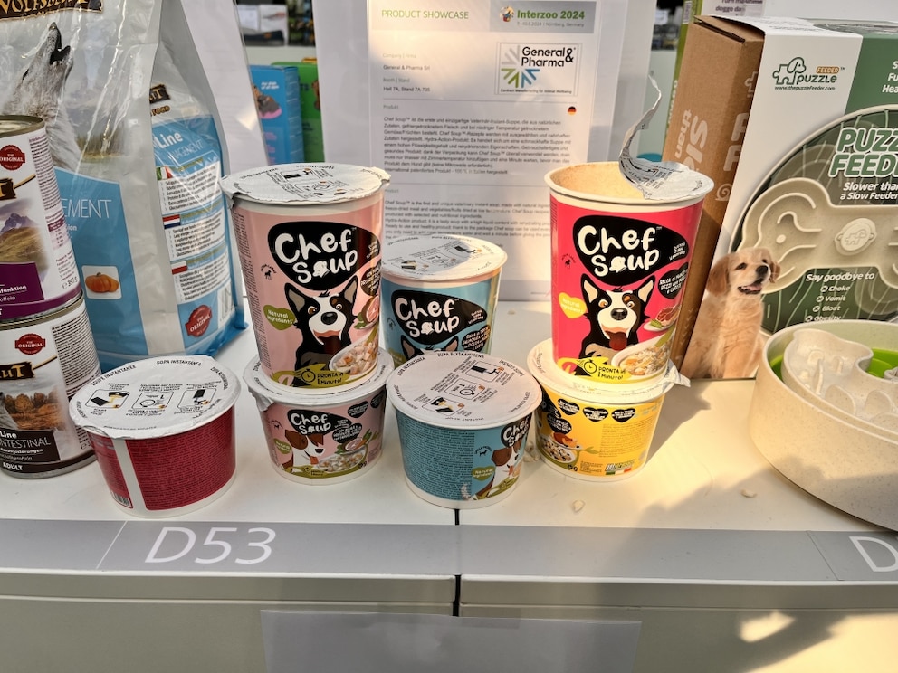 Products Interzoo instant meals for dogs