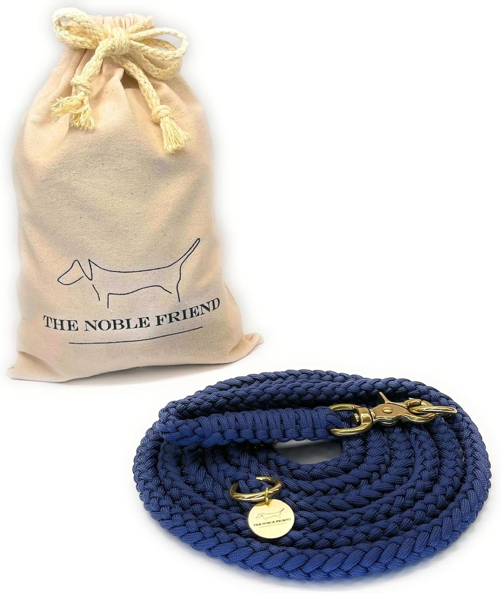 THE NOBLE FRIEND Hundeleine Duke | Handgeflochtene Paracord-Leine