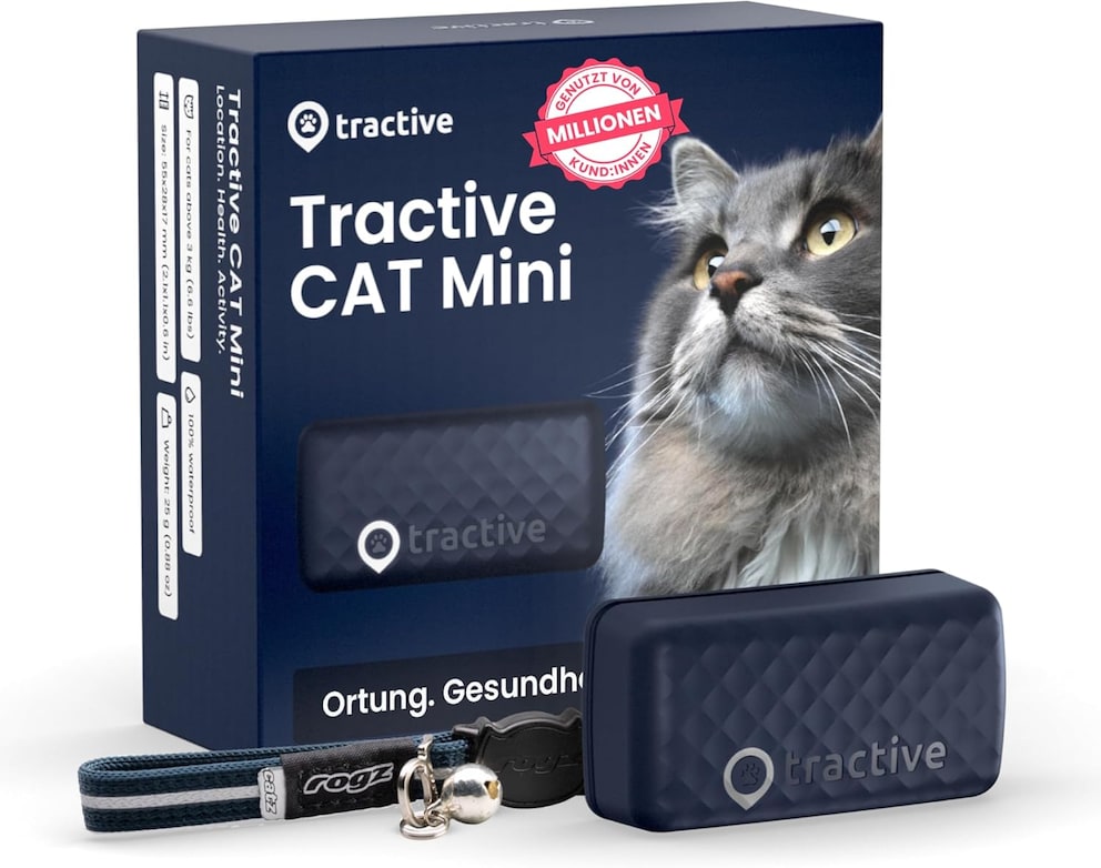 Tractive CAT Mini GPS Tracker für Katzen