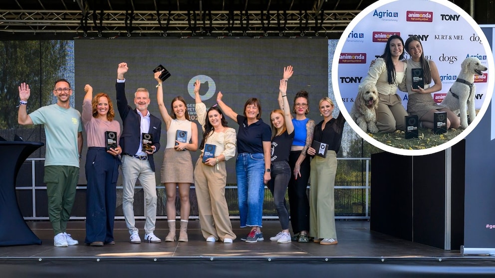 Die Stimmung war ausgelassen bei der Verleihung der Deutschen Petfluencer des Jahres