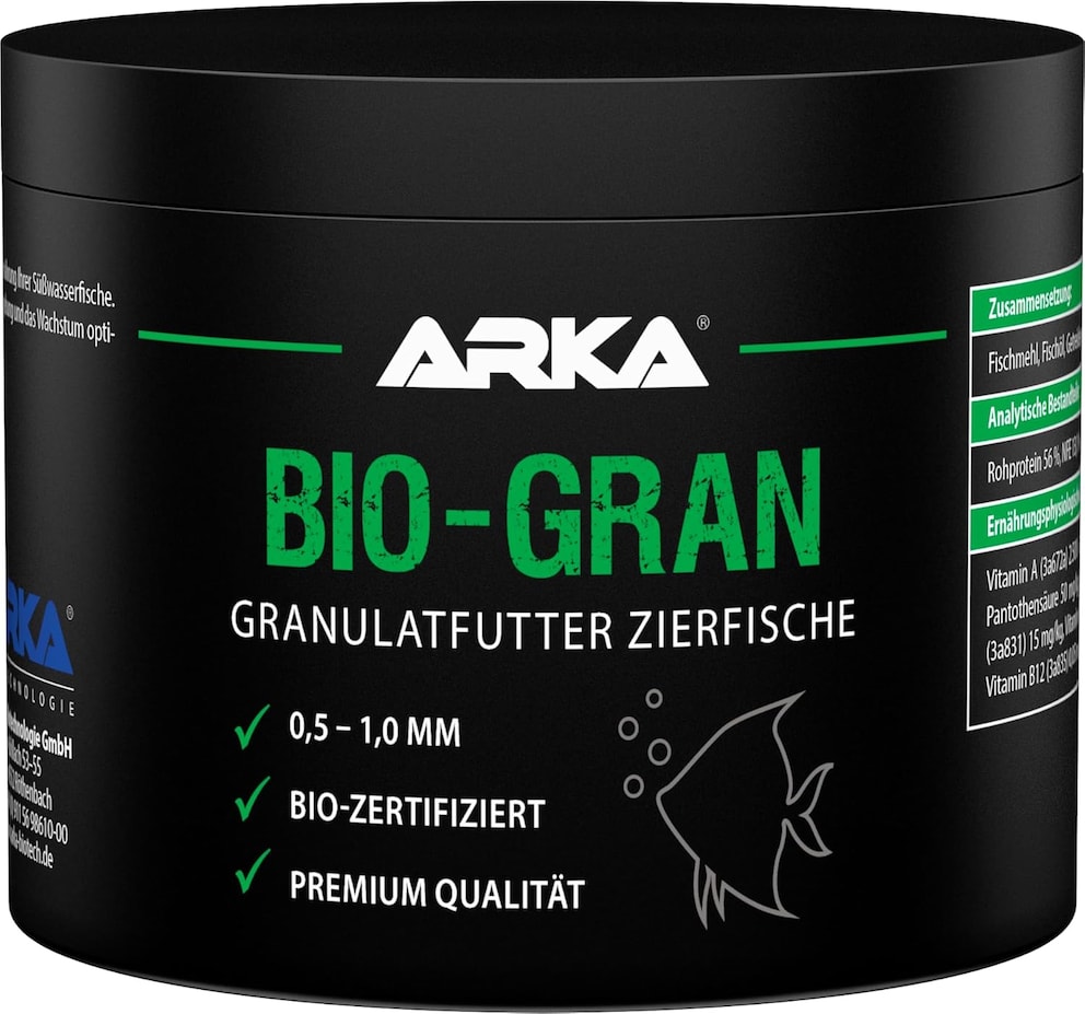 Arka Bio Gran Fischfutter