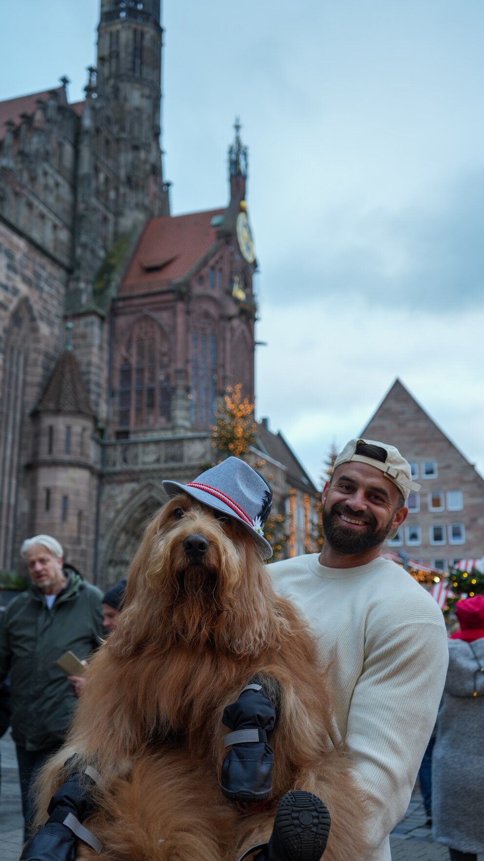 Cliff und Brodie hatten in Nürnberg eine sichtlich gute Zeit