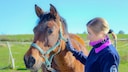 Manuela Lieflaender mit Pferd