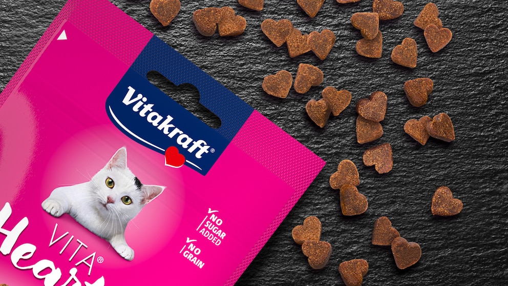 Snacks mit Mehrwert: Die Vita Hearts verbinden hochwertige Rezepturen mit liebevollen Details. 