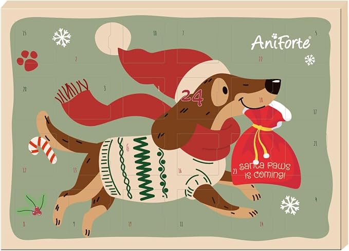 AniForte Adventskalender f&uuml;r Hunde 2025