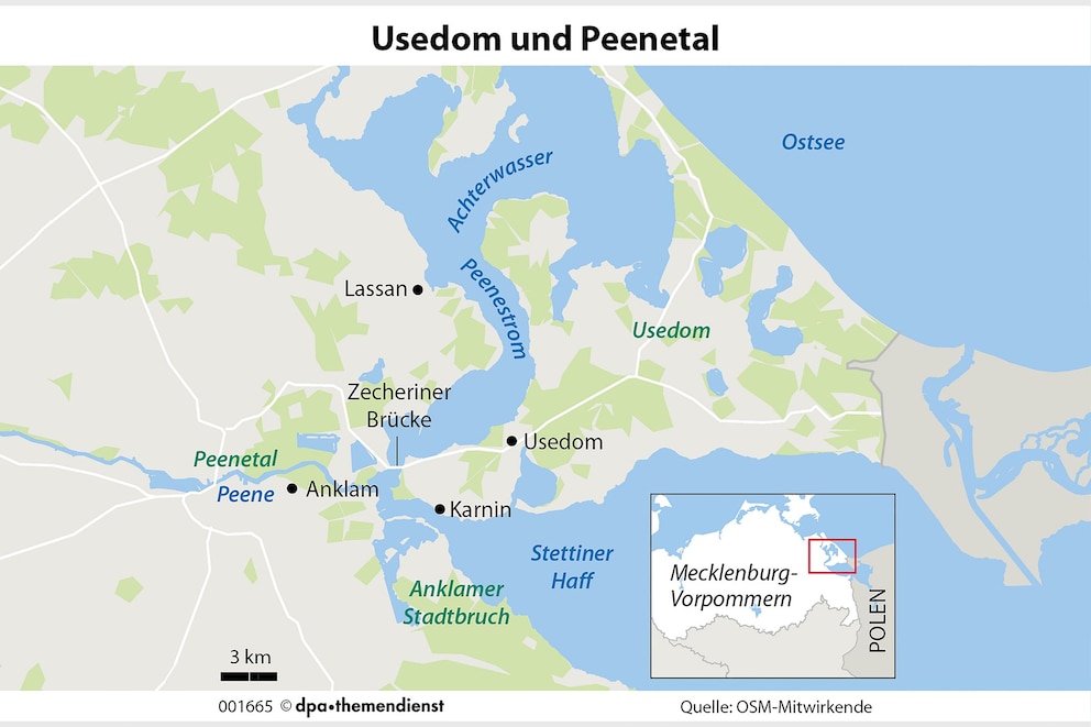 Usedom und Peenetal