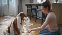 Hund macht Chaos