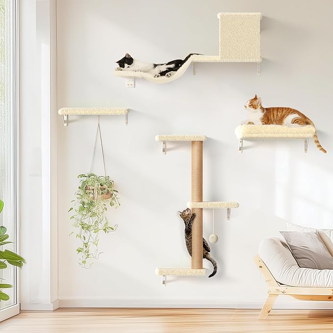 FUKUMARU Kletterwand Katzen Set