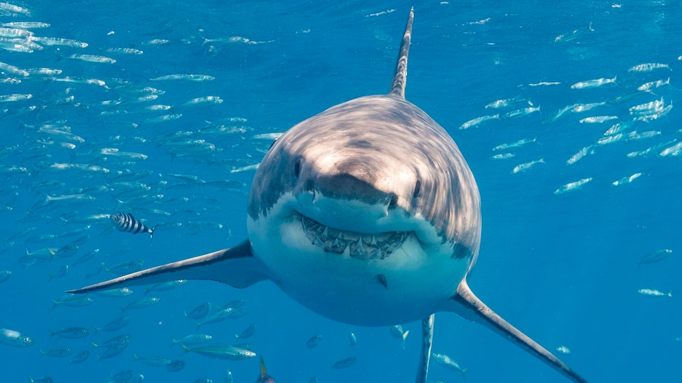 Hai im Wasser