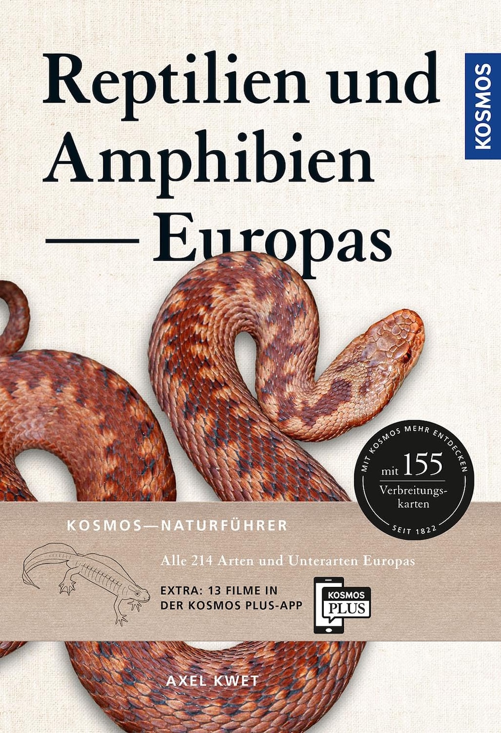 Reptilien und Amphibien Europas Taschenbuch
