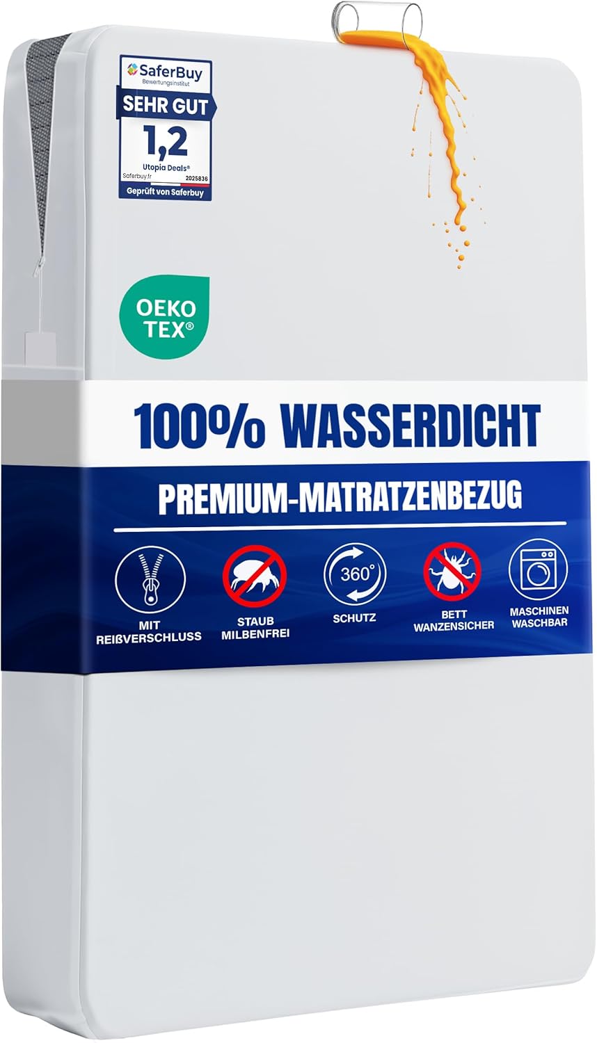 Premium Wasserdicht Matratzenbezug