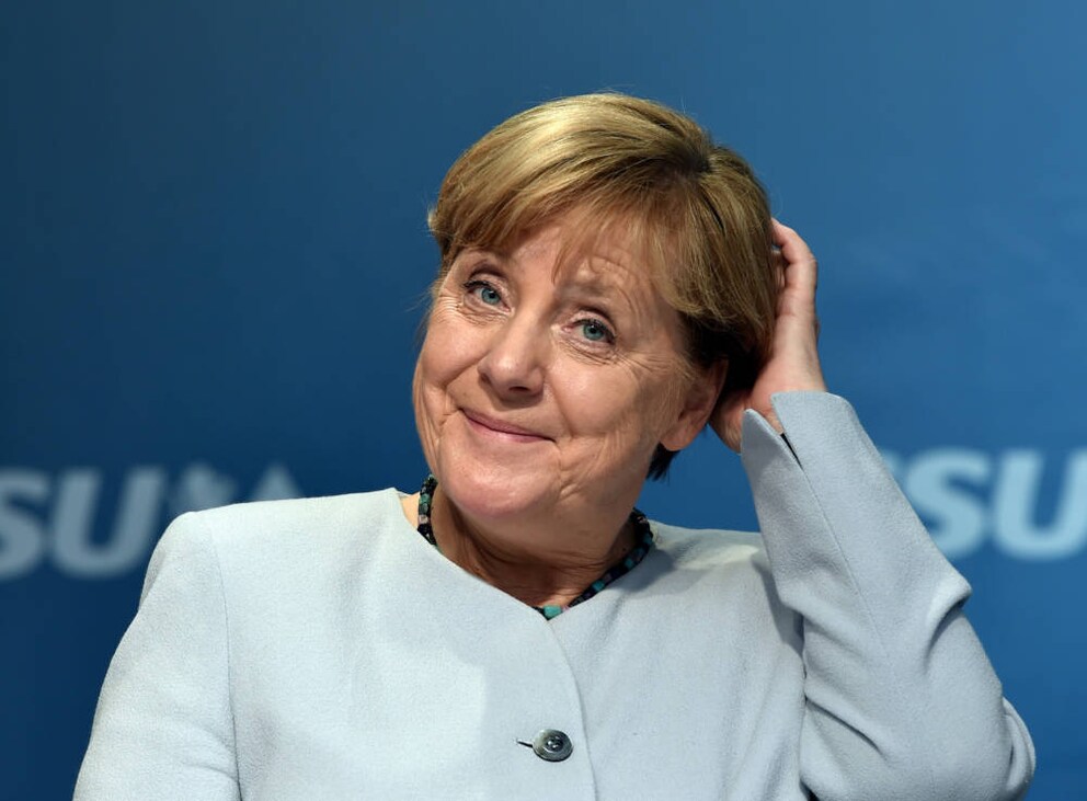 Angela Merkel im Wahlkampf