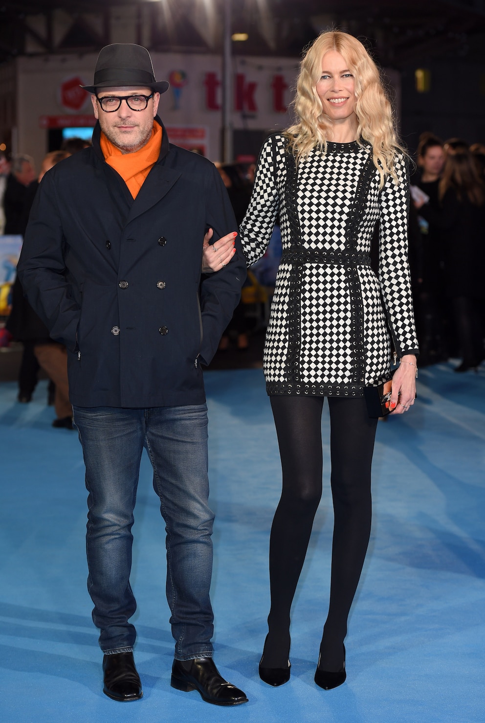 Matthew Vaughn und das deutsche Topmodel Claudia Schiffer