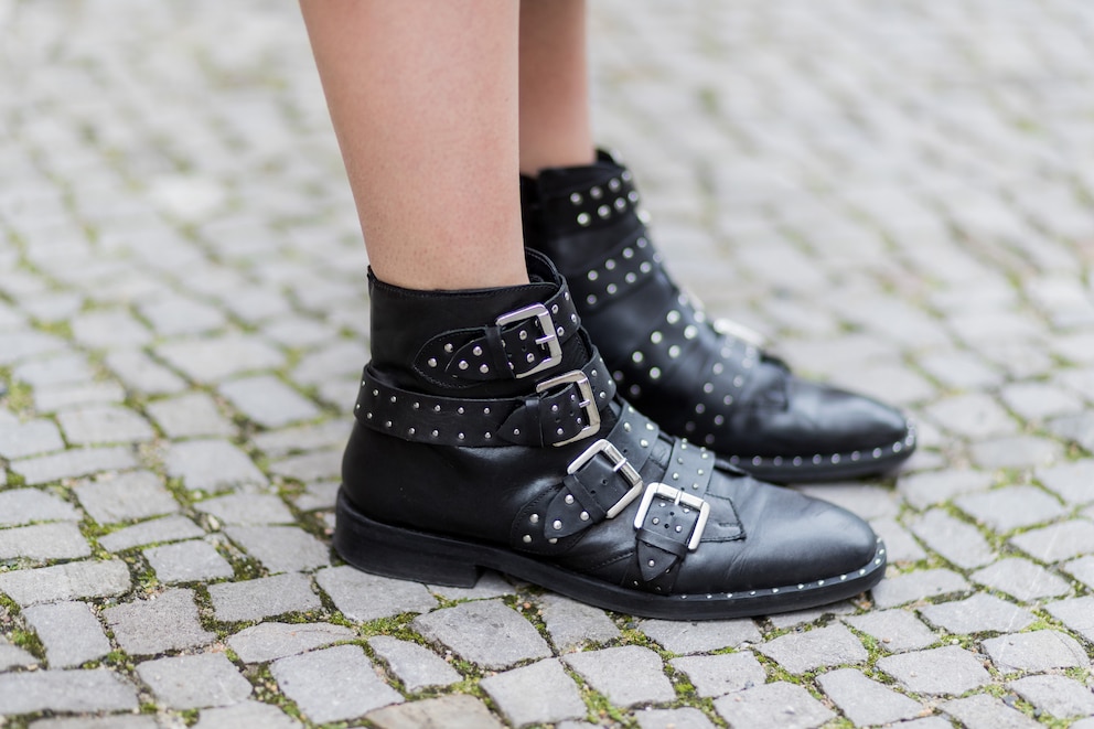 Topshop-Boots mit Verzierung