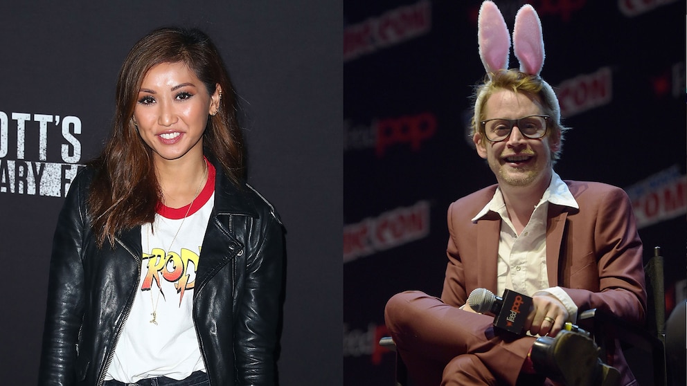 Macaulay Culkin. Brenda Song